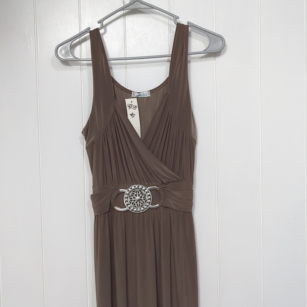 🌟NWT Liquid Long Embellishment Dress - Picture 2 of 10